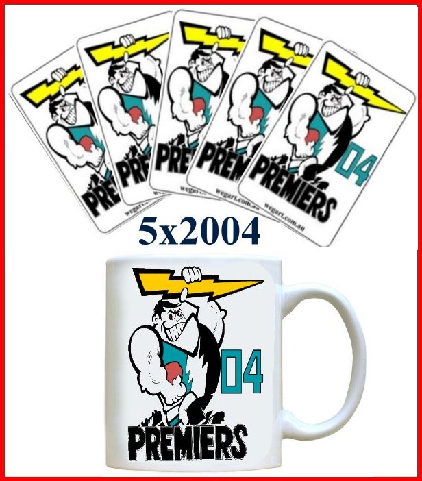 2004 Coffee Mug & 5 FREE Fridge Magnet Promo FREE POST